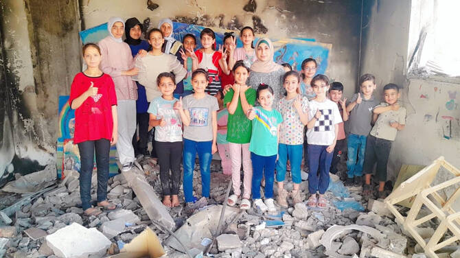 How Gaza’s Children Use Art to Express Themselves